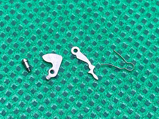 AS 1580 (Rado) Clutch Lever with Spring, Setting Lever with Screw